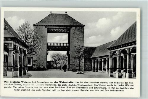 Schweigen Das deutsche Weintor