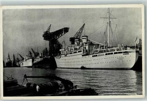 1940 Hamburg-Amerika Linie AK