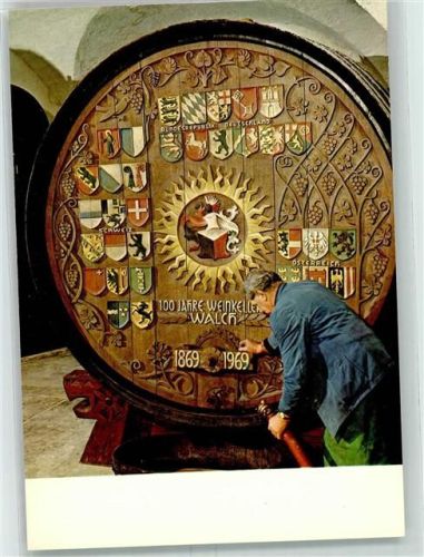 Tramin a d Weinstraße Wein Fass Wappen
