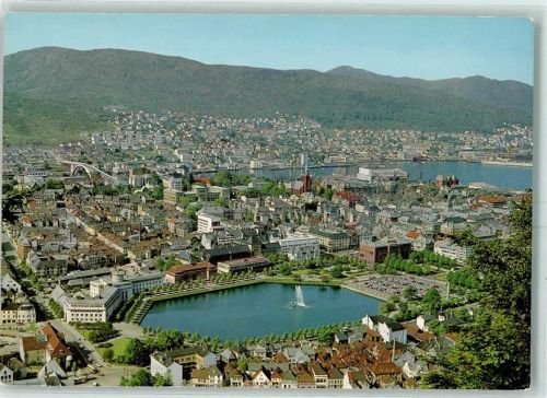 Bergen Fliegeraufnahme
