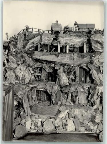 09456 O9301 Frohnau , Erzgeb KEINE AK Meisterwerke erzgebirg. Schnitzkunst erbaut v. Joh. Maier Schnitzstube Frohnauer Hammer