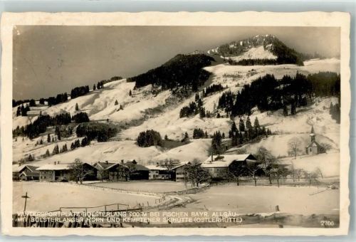 Bolsterlang Bolsterlanger Horn Ostlerhütte