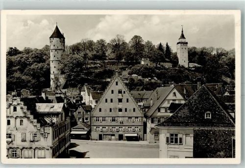 Biberach Kapellenplatz Weißer Turm Gigelturm
