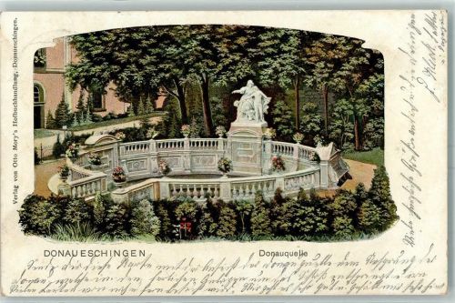 Donaueschingen 1904 Donauquelle