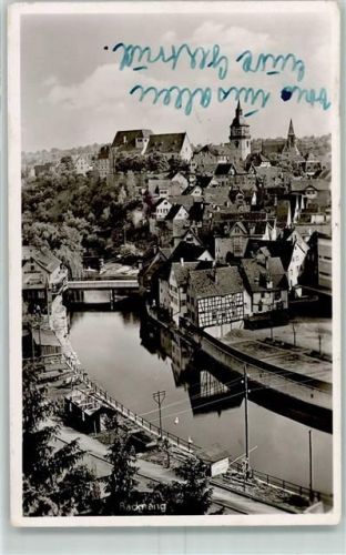 Backnang Ev. Stiftskirche Stadtturm Kath. Kirche