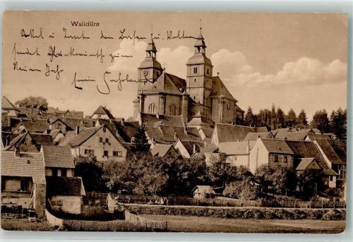 Walldürn 1910 Wallfahrtsbasilika St. Georg
