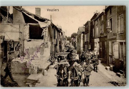 Vouziers 1916 Soldaten