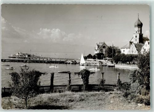 Wasserburg Ausflugsschiff Segelboot