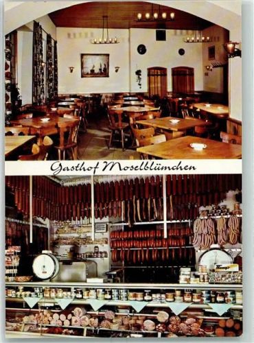 Bernkastel-Kues Gasthof Moselblümchen Metzgerei Wurst