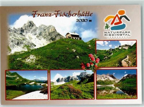 Franz Fischer Hütte Beschreibung aufgeklebt