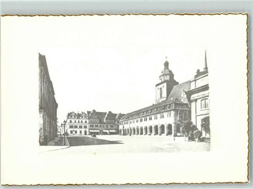 Dessau Foto montiert auf Karton