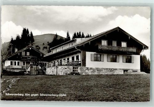 Elbach Gasthaus Schwarzenberg-Alm Hüttenstempel