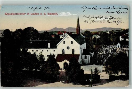 Laufen 1912 Kapuzinerkloster