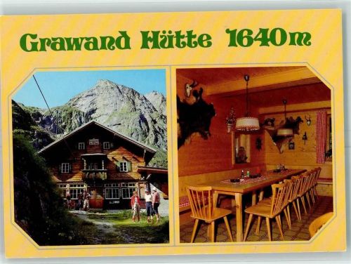 Ginzling Hüttenstempel Grawand Hütte