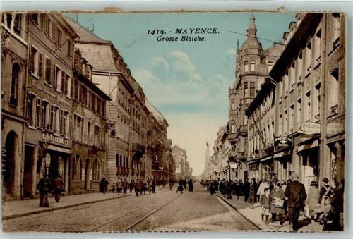 Mainz Große Bleiche Waffenhandlung Ernst Schäfer