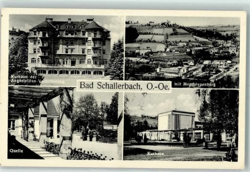 Bad Schallerbach Kurheim der Angestellten-Versicherung Quelle Kurhaus Magdalenenberg