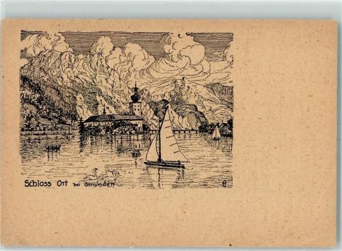 Gmunden Schloss Ort am Traunsee