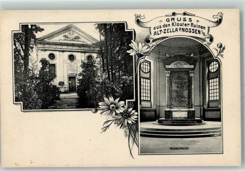 Nossen Kloster Ruinen Alt Zella Mausoleum Monument