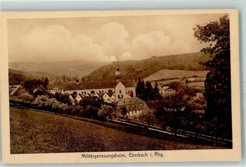 65343 W6228 Eberbach , Kloster - Militärgenesungsheim