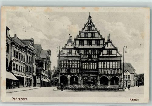 Paderborn 1915 Rathaus