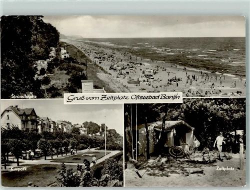Seebad Bansin Strand Kurpark Campingplatz