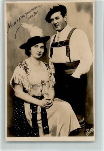 Mizzi & Karl Strohmayer - Jodler Duo in Bayr. 1938 Trachten - Musik