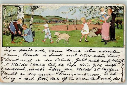 1916 Frühling AK