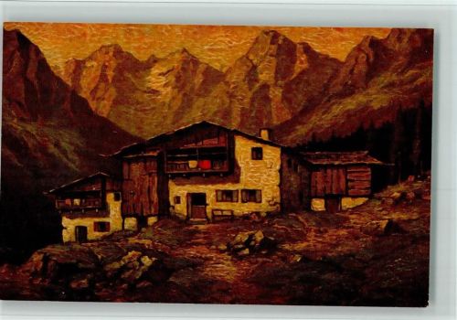 Nr. 1399 Von W. Hoy - Berggehöfte AK