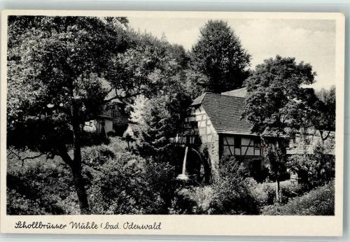 Schollbrunn Schollbrunner Mühle Gasthaus Pension Zum Hirsch