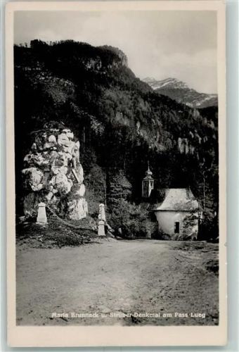 Salzburg Struber-Denkmal Pass Lueg Maria Brunneck