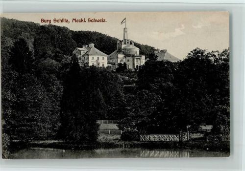Hohen Demzin Burg Schlitz , gute Erhaltung