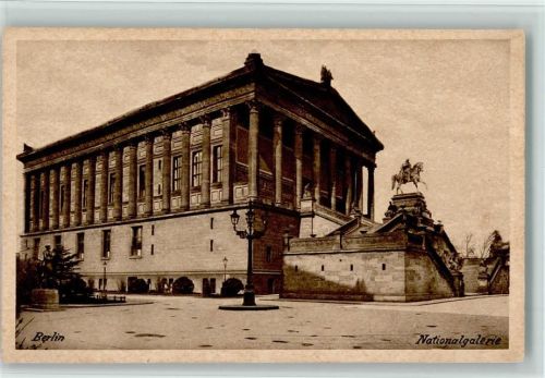 Berlin Mitte Serie Berlin 1002 - Nationalgalerie - gute Erhaltung AK