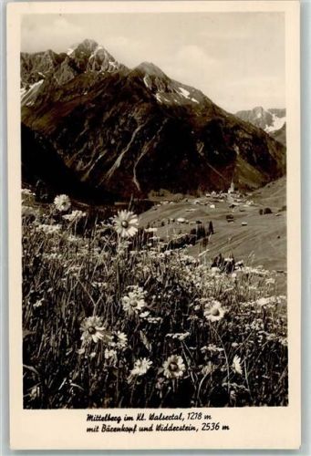 Mittelberg mit Bärenkopf und Widderstein