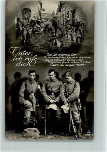Serie Vater ich rufe dich - Verlag Photochemie Berlin Serie 2906-3 - gute Erhaltung