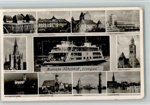 1940 Fähre Linzgau AK