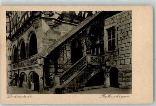 Duderstadt Rathaustreppe