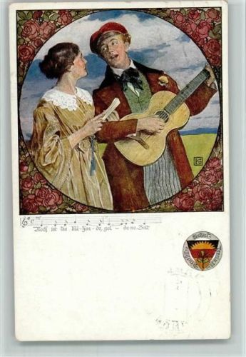Deutscher Schulverein Nr. 459 - Liederzeile mit Noten