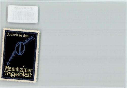 Mannheim Mannheimer Tagblatt