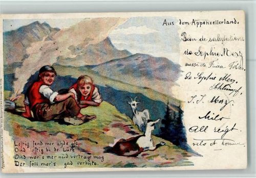 sign Victor Tobler - Nr. 1556? Appenzeller Postkarten