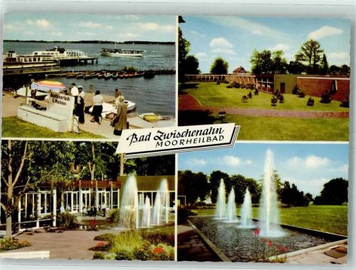 Bad Zwischenahn Bootsverleih G. Meinen Paranlage Springbrunnen