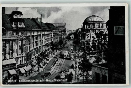 Kreuzberg Saarlandstraße Kempinski Haus Vaterland Straßenbahnen