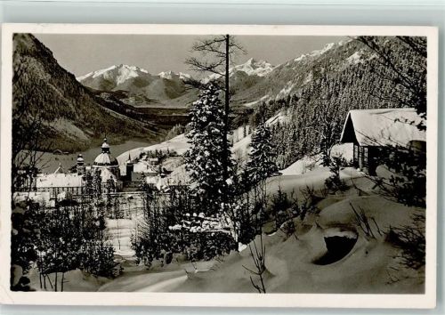 Ettal Kloster Ettal Winter