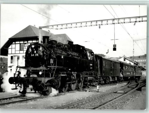 Tenderlok 64518 der Eurovapor 1981 in Biglen , gute Erhaltung