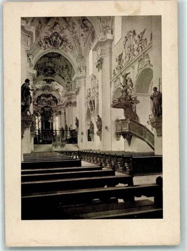 Ellwangen Stiftskirche Innenansicht