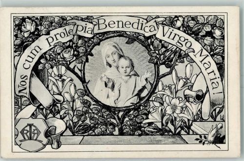 1090 Wien 9. Bezirk, Alsergrund Gebrauchsspuren Kongretgationskarte Nr. 3 Verlag des Canisius Kirchbau Verein - Religion