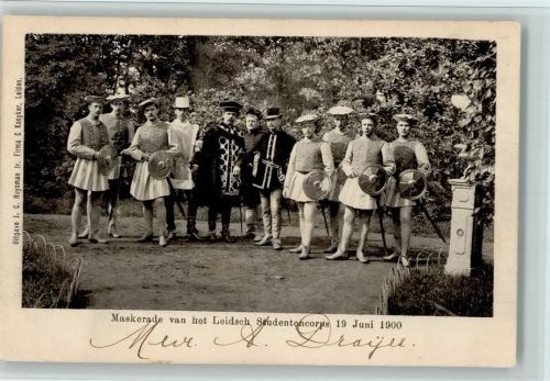 Leiden Maskerade 1900 - Leidsch Studentencorps