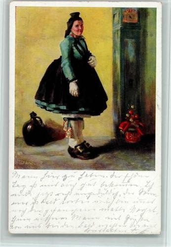 1926 Hessische Trachten Nr. 279 - , Schwälmerin, gute Erhaltung AK