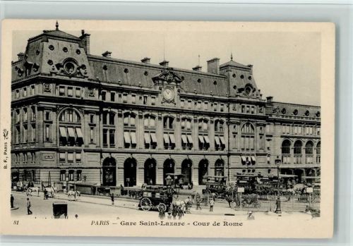 Paris Gare Saint Lazare , gute Erhaltung