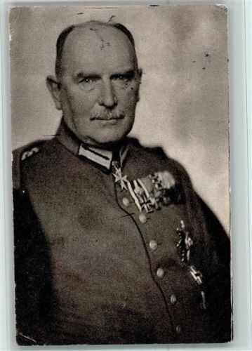 1917 Beseler mit Orden - Spende für deutsche Soldatenheime