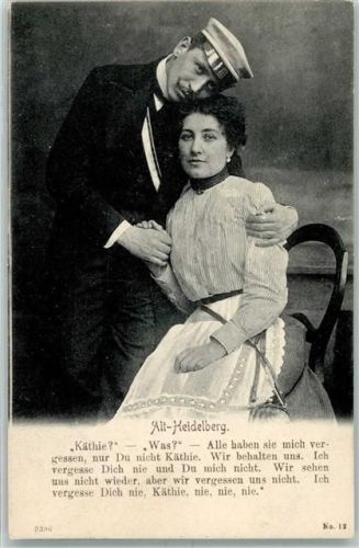 1900 Serie Alt Heidelberg Nr. 12 AK
